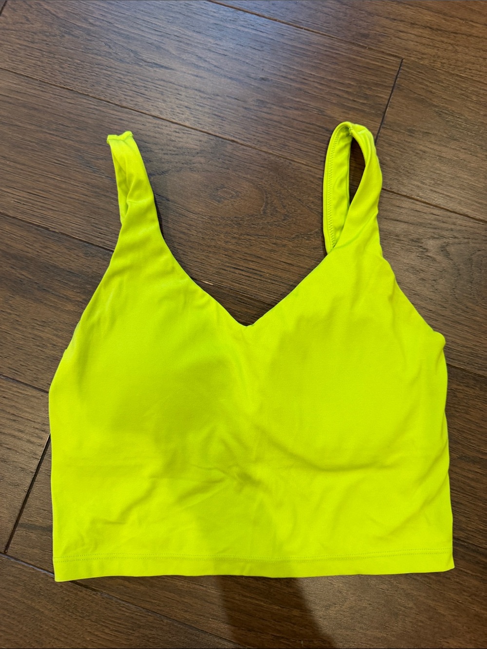 aerie Bright Neon Yellow Women's Bralette Top Size Small - C72-037